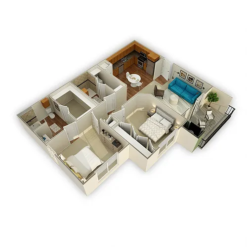 Floor plan B1