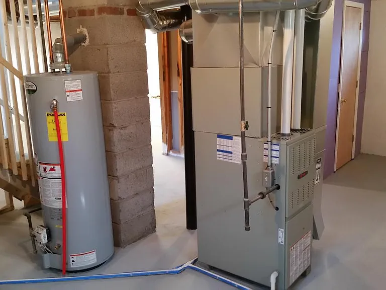 New Furnace and Water Heater