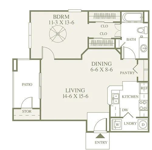 Floor plan The Bahia