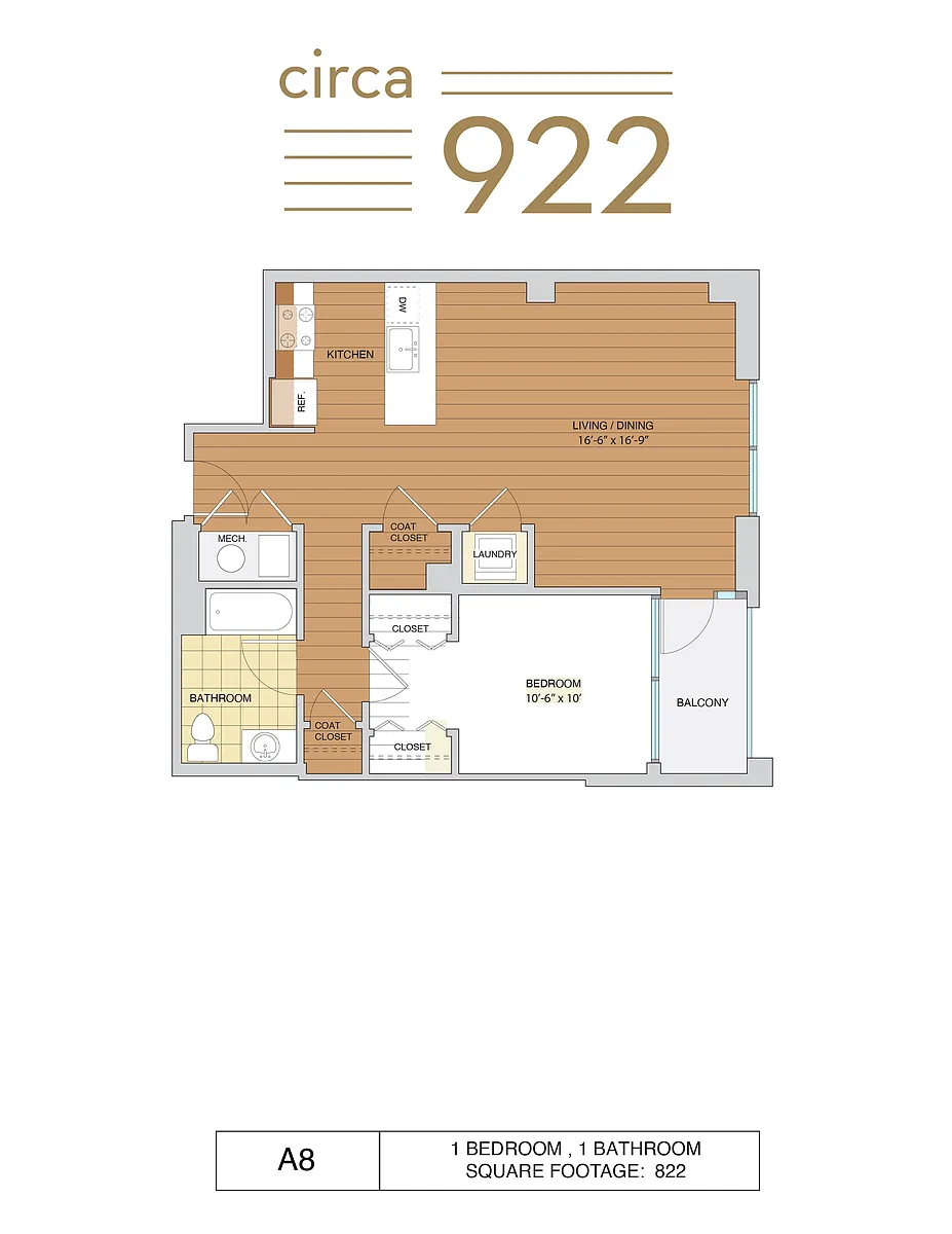 Floor plan A8