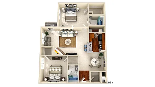 Floor plan B3