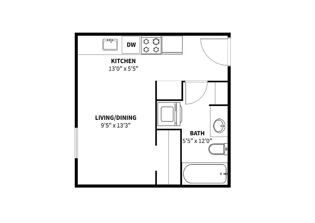 Floor plan Corner