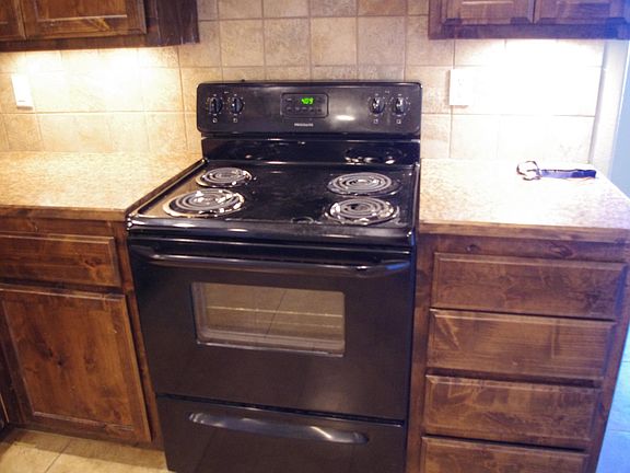 Appliances furnished