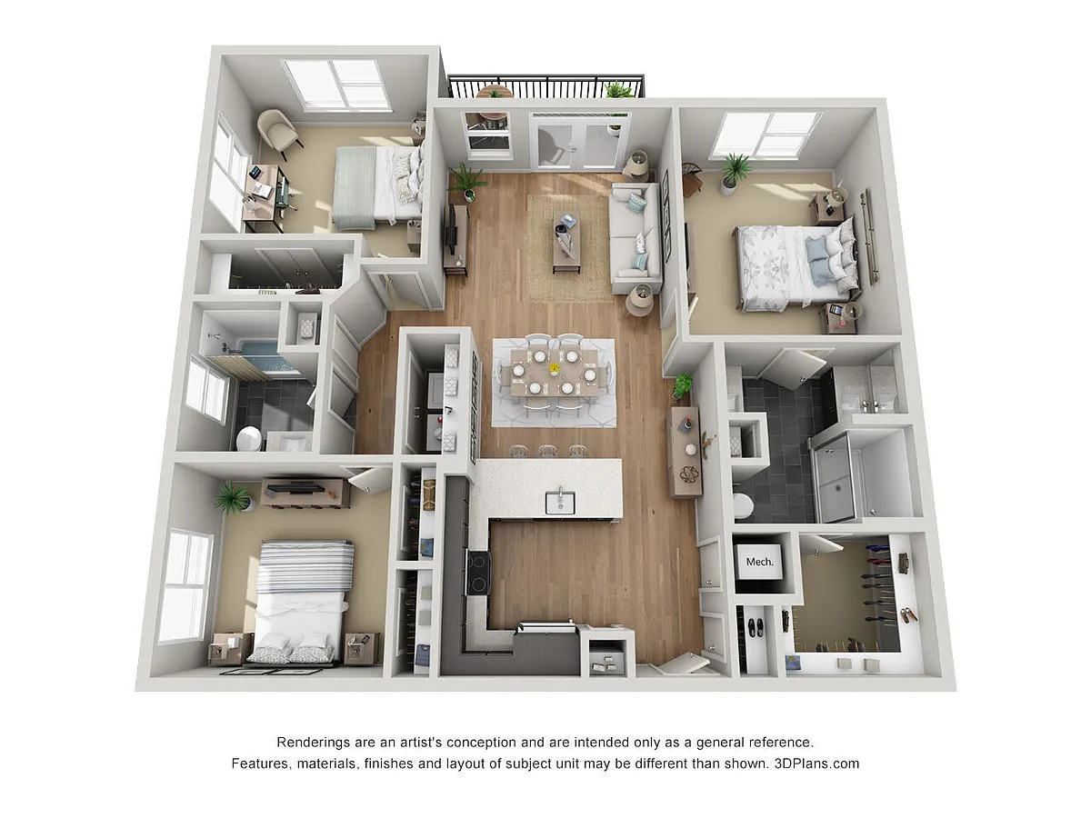 Floor plan C1