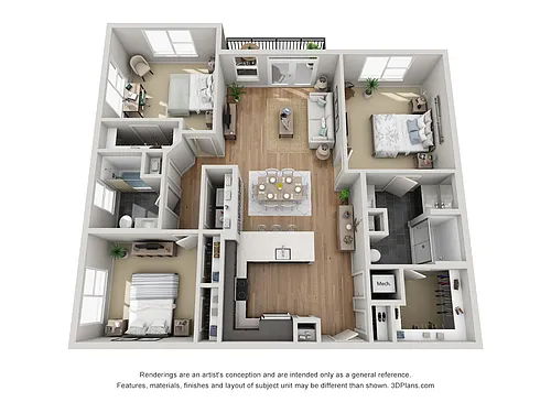 Floor plan C1