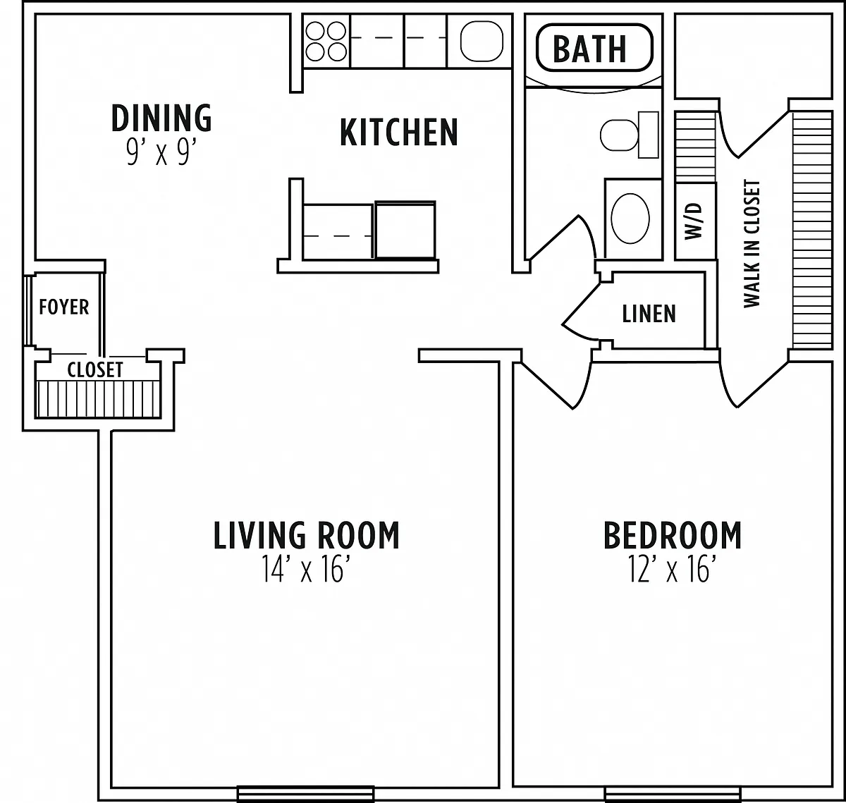 Floor plan The Claymont