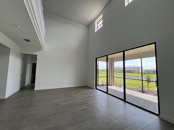 High Ceiling Living Room
