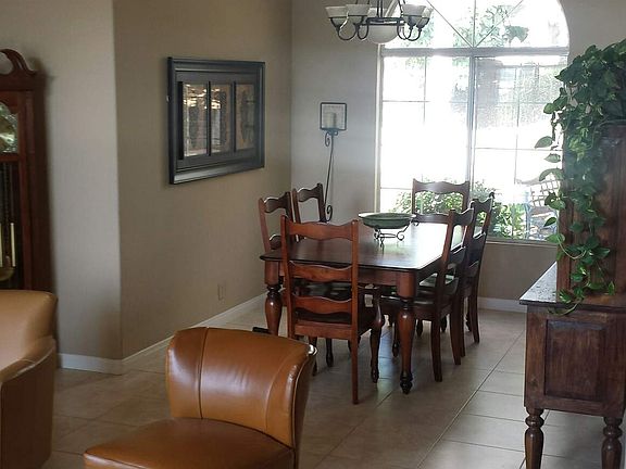 Dining room view from the li