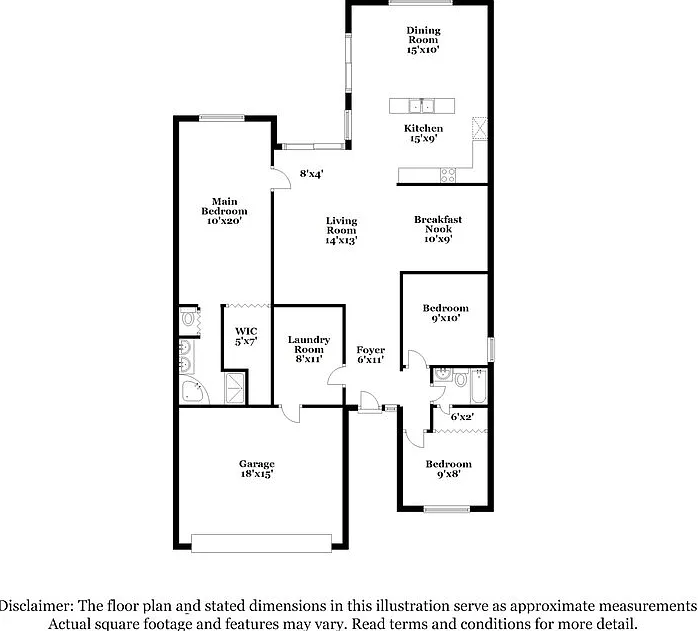 2 bed, 2.0 bath, 1869 sqft, $3,020 — Photo 2