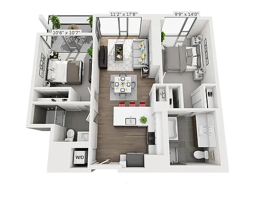 Floor plan B2A