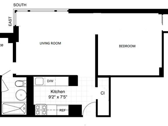 2nd image of 400 E 54th St APT 7H