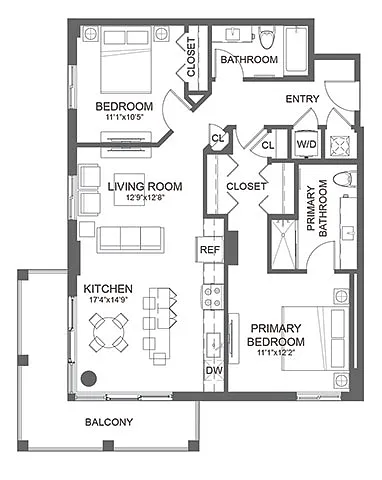 Floor plan B15