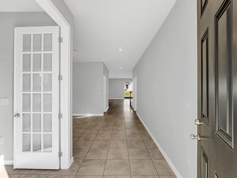 French Doors to Office