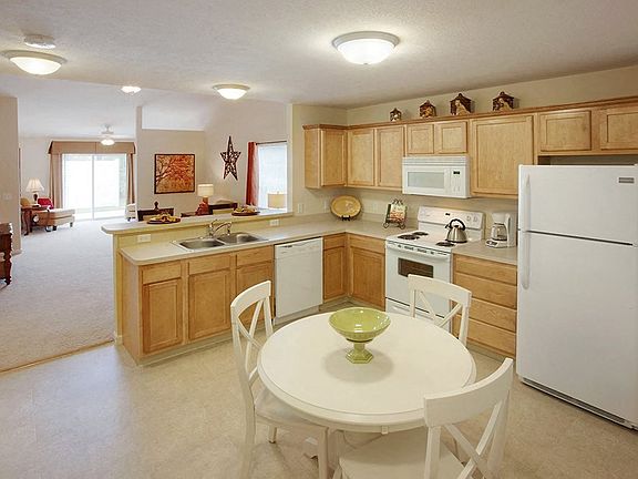 Spacious, Eat-In Kitchens