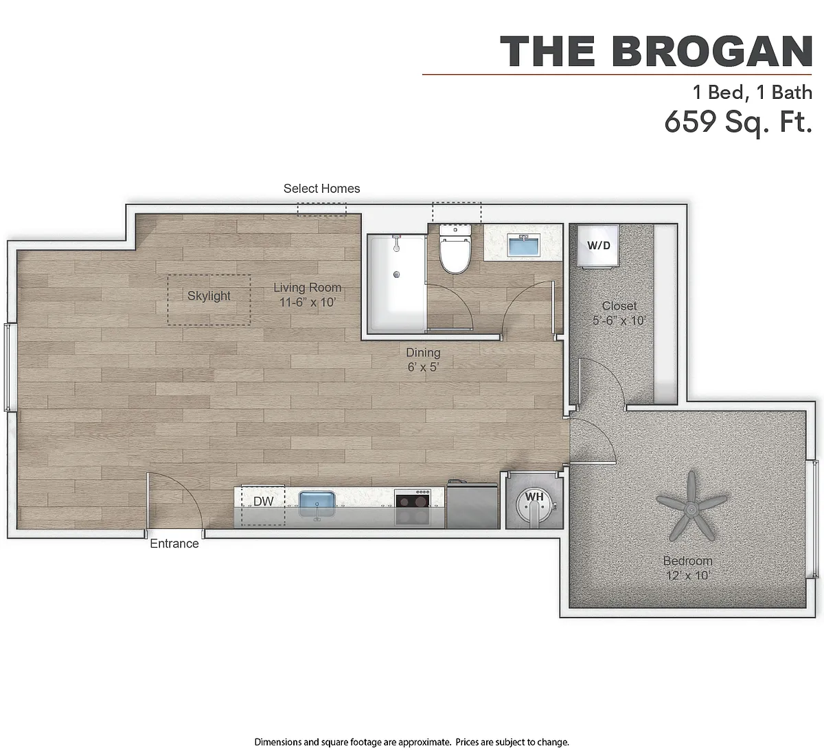 Floor plan Brogan