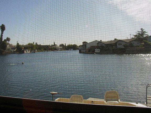 From Family room window