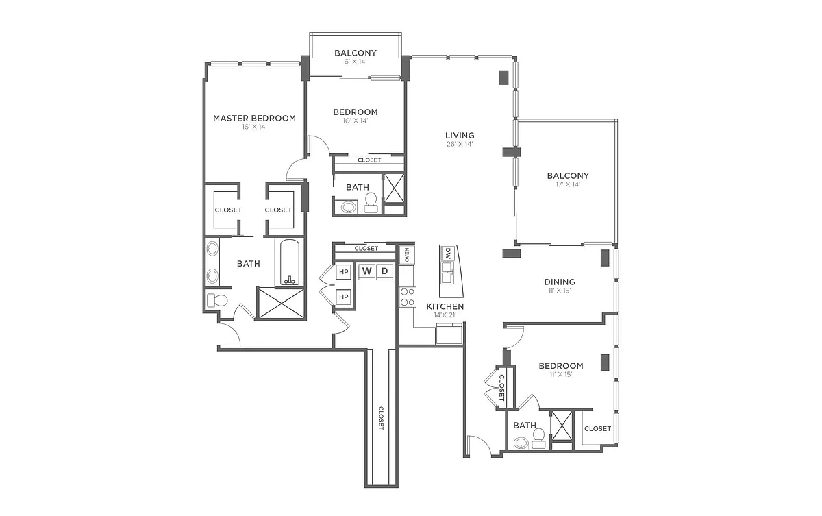 Floor plan PENTHOUSE 2