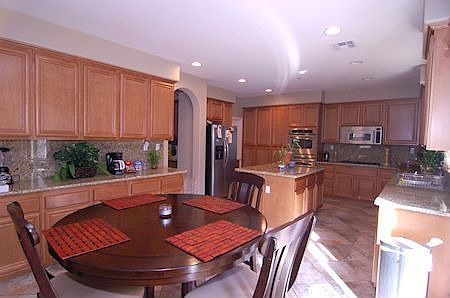 Kitchen with dining area