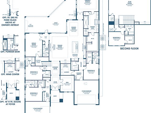 Venezia II - Coastal F - Floorplan