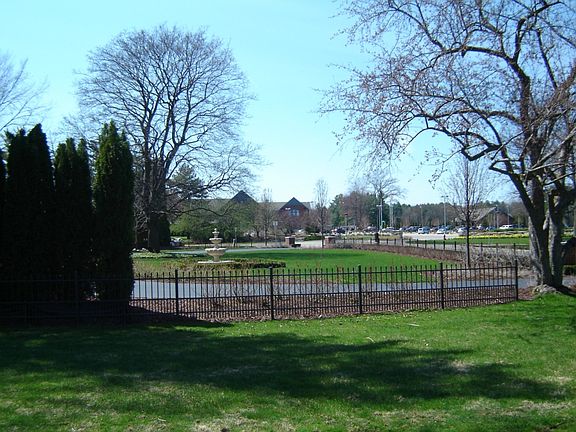 Only a few steps away is the Midland Country Club.