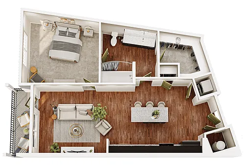 Floor plan A1F
