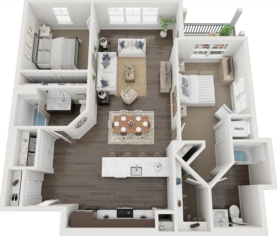 Floor plan B3