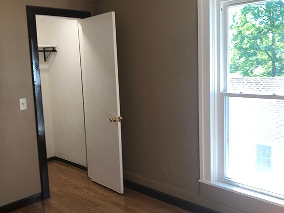 Looking toward the bedroom from the living room.