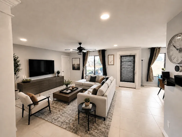 main floor living room (furniture not included)