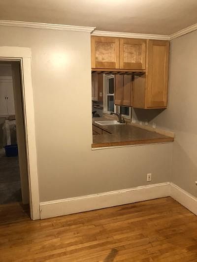 Dining room with pass-through to kitchen