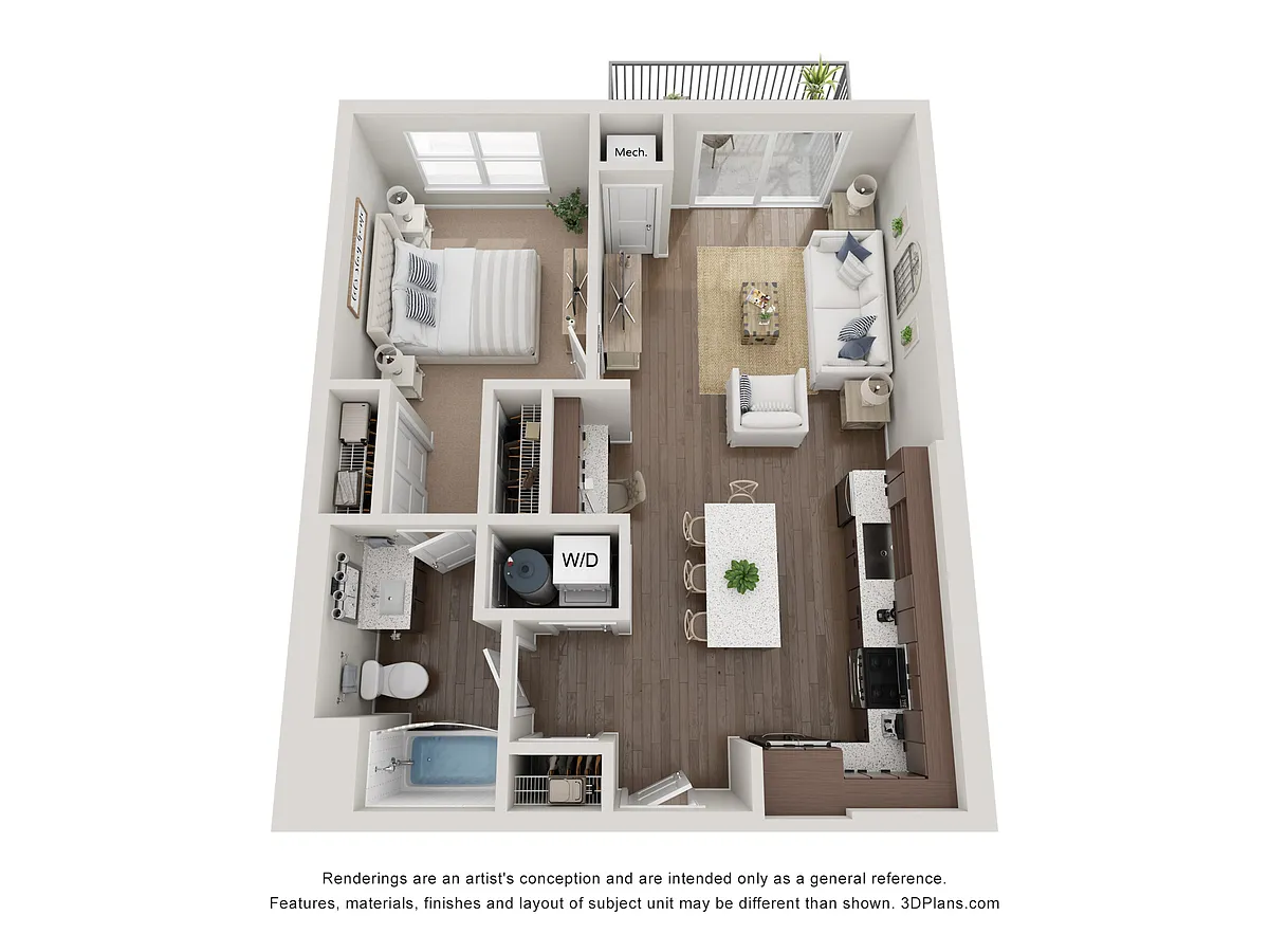 Floor plan A1a