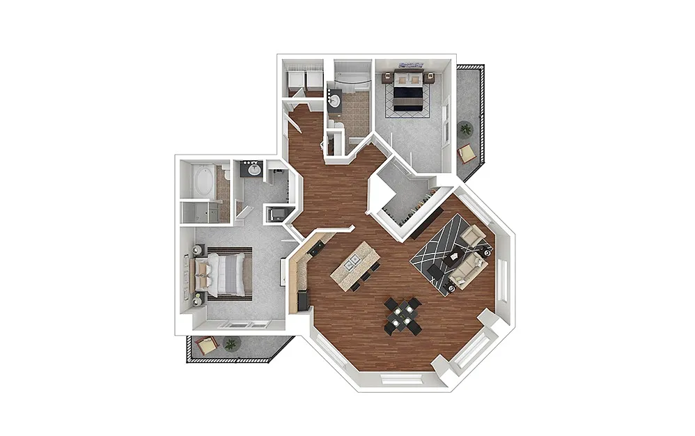 Floor plan B6