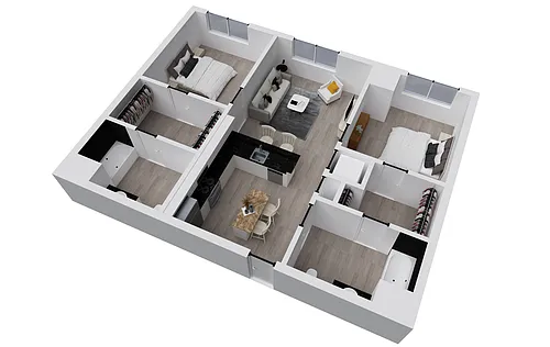 Floor plan B1