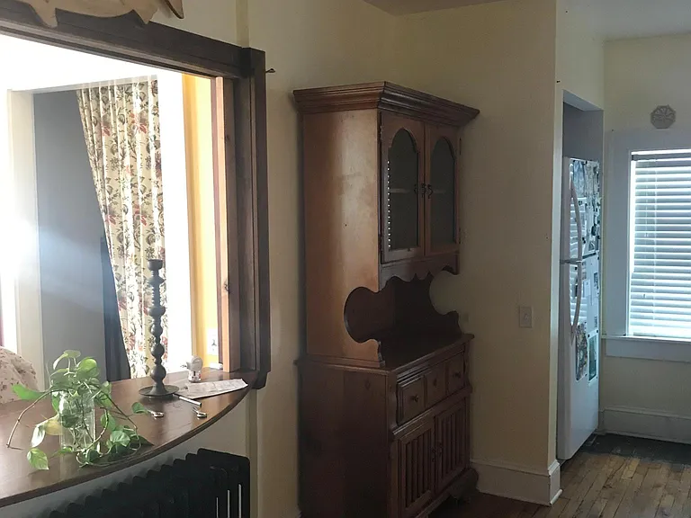 'surf bar' pocket door closes to make bonus room somewhat private