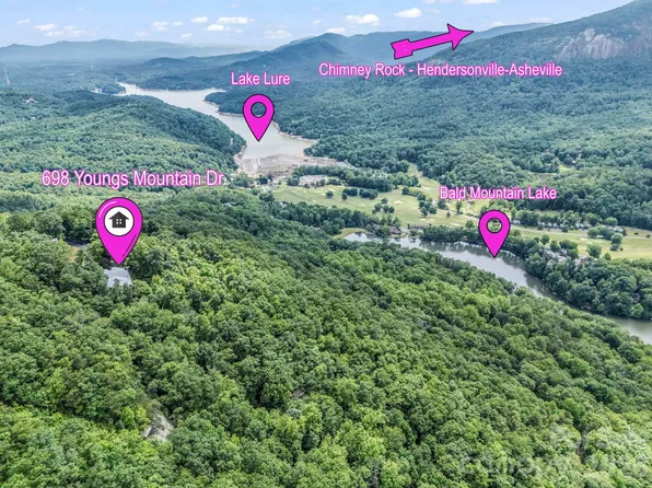 698 Youngs Mountain Dr, Lake Lure, NC 28746