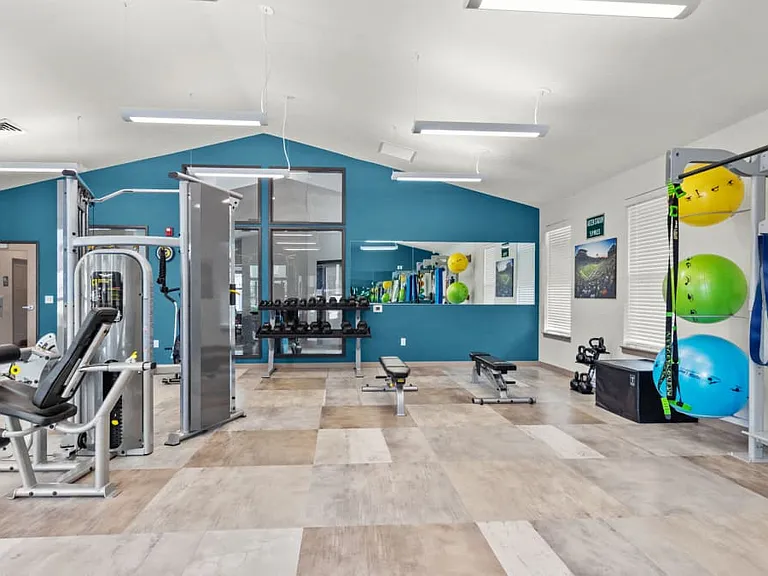 Expansive Gym