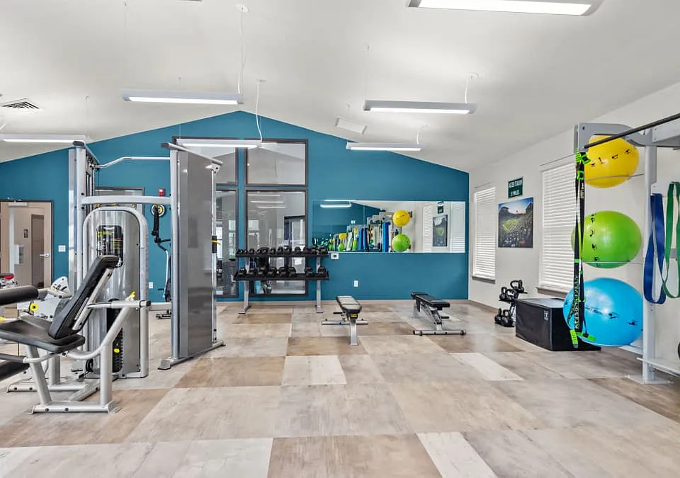 Expansive Gym