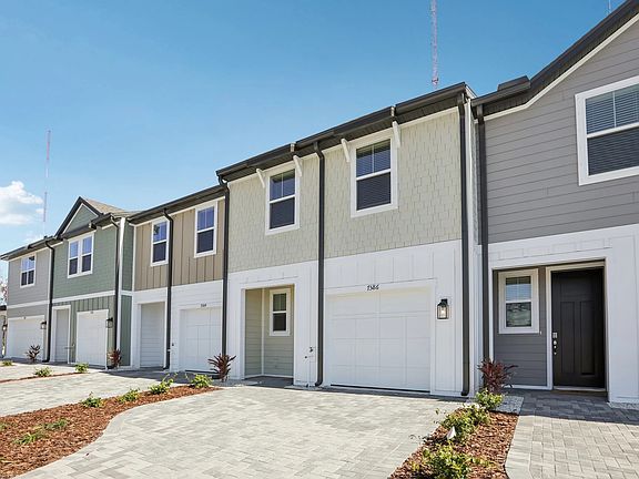 Townhome front exterior