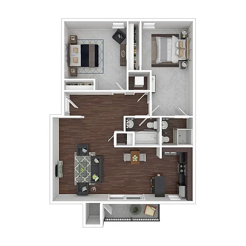 Floor plan B2