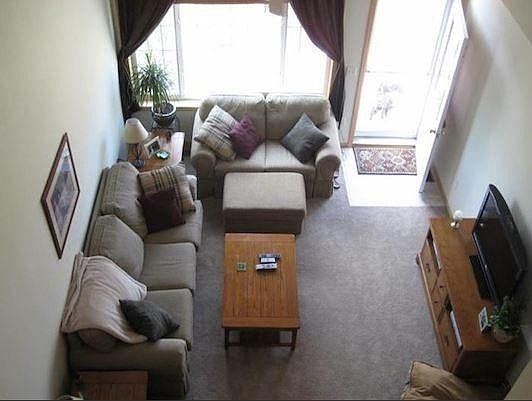 View from lofted office