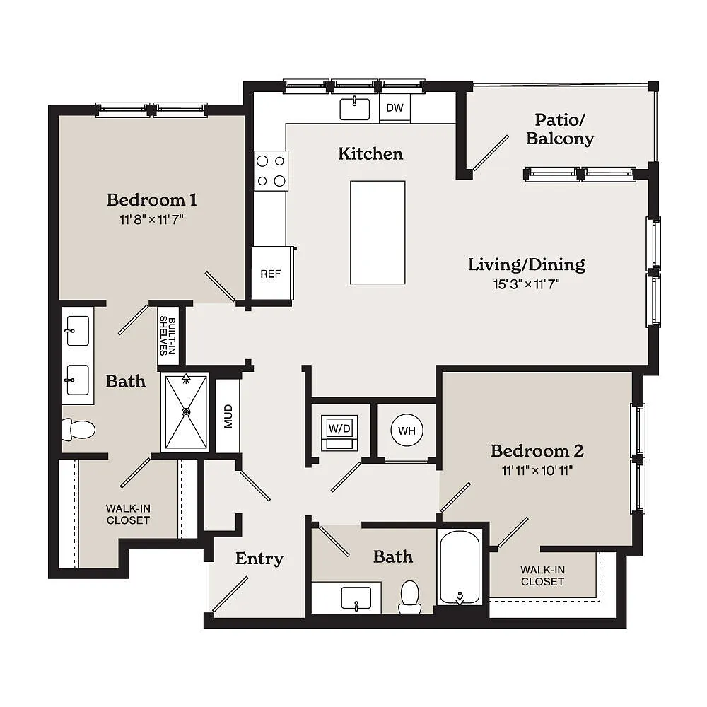 Floor plan B1