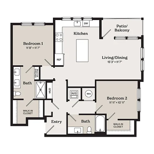Floor plan B1