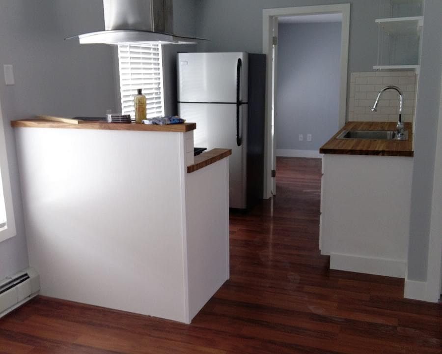 Open concept kitchen