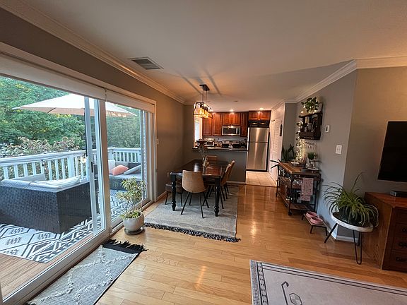 Living Room looking into Kitchen