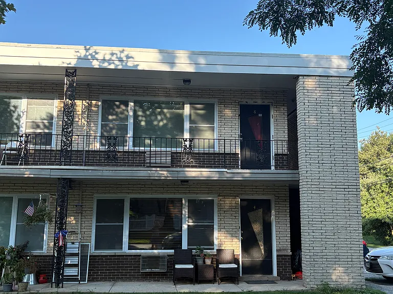 Unit #8 on the second floor is for rent