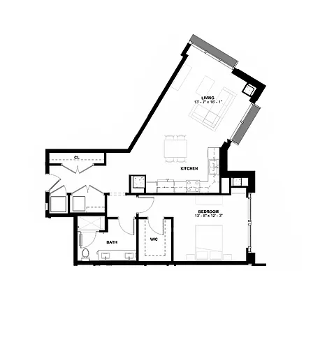 Floor plan Bellatrix