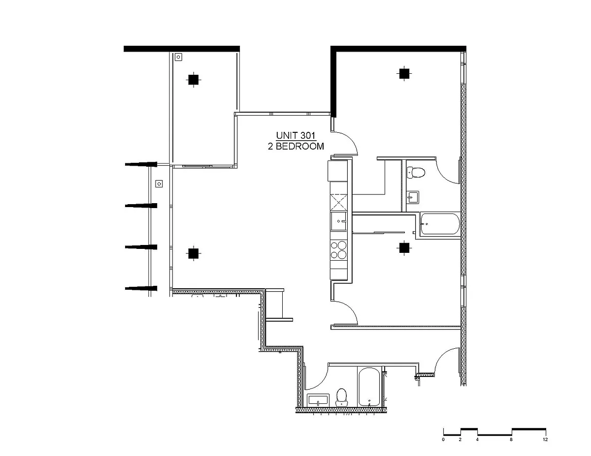 Floor plan 2x2A