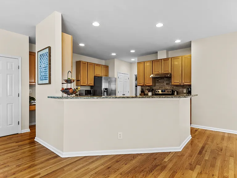Large, open kitchen