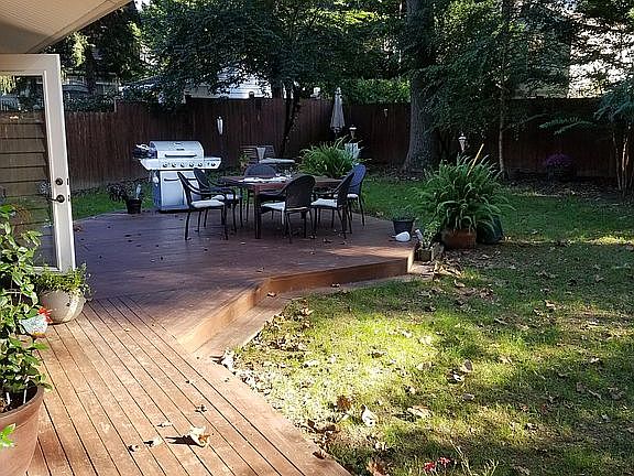 View from living room