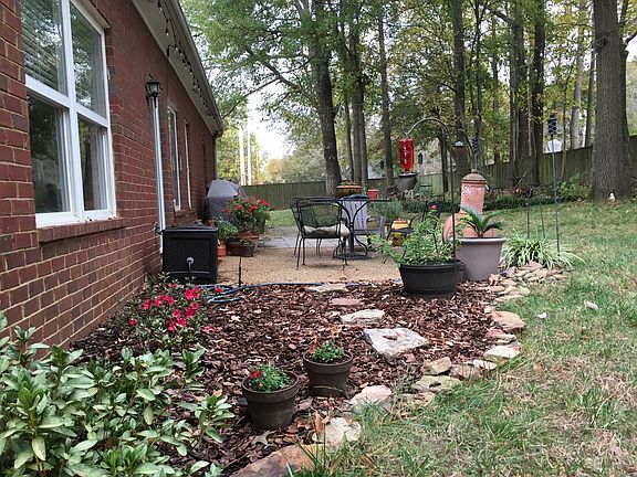 landscaping over entire back