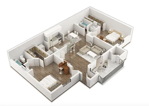 Floor plan B4